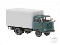 Hädl 121052-12 - TT - IFA W50L mit Normalkoffer - Blaugrün